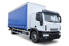 Van Hire Edinburgh - 18 Tonne Curtain Side Truck - Truck hire Edinburgh