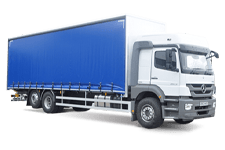 Van Hire Edinburgh - 26 Tonne Curtain Side Truck - Truck hire Edinburgh