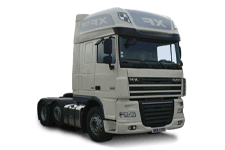 Van Hire Edinburgh - 44 Tonne Sleeper Truck - Truck hire Edinburgh