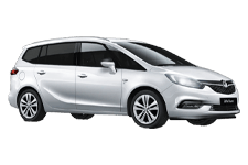 Van Hire Edinburgh - Vauxhall Zafira 5 + 2 - Minibus hire Edinburgh